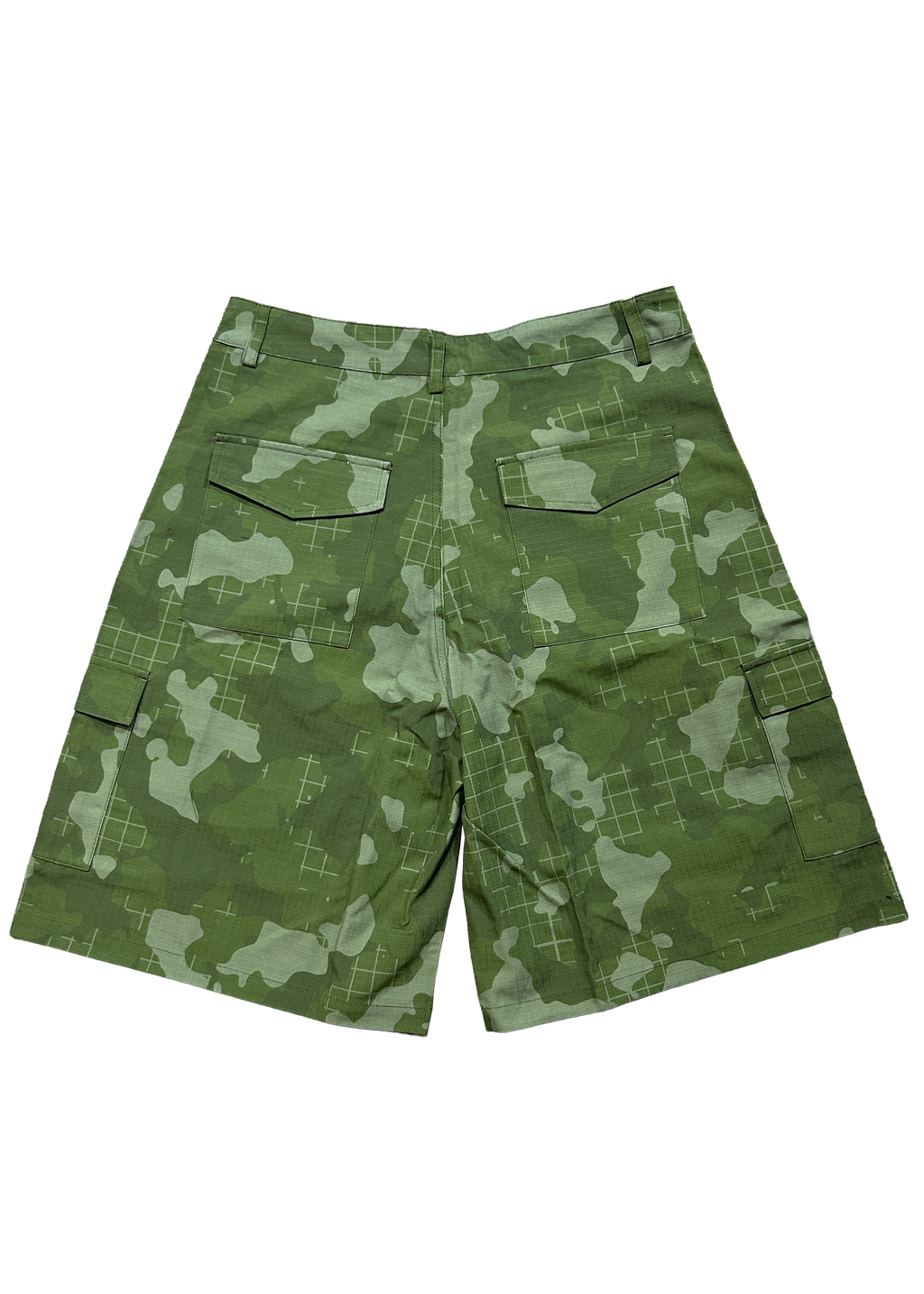 GRID CAMO SHORTS