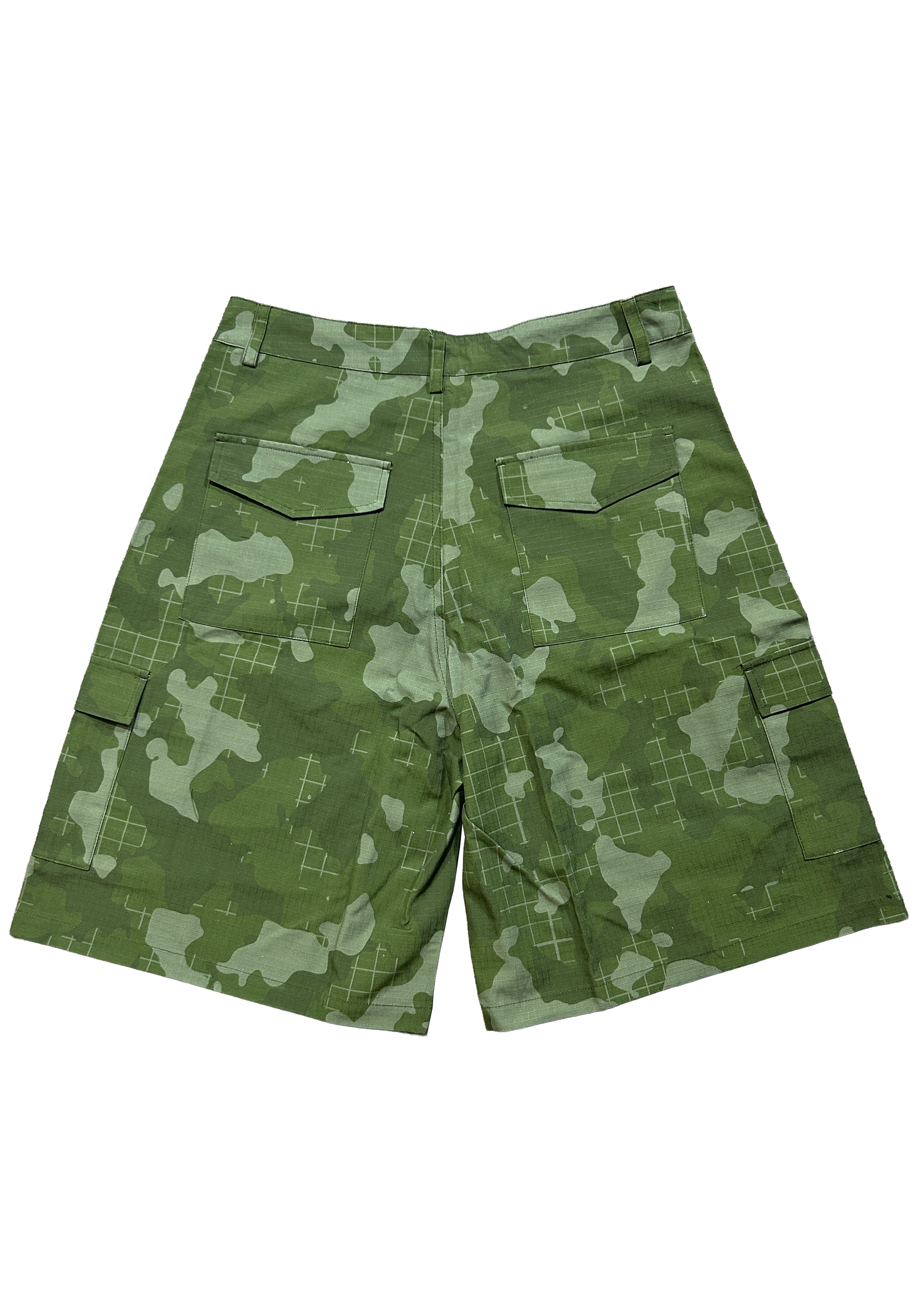 GRID CAMO SHORTS
