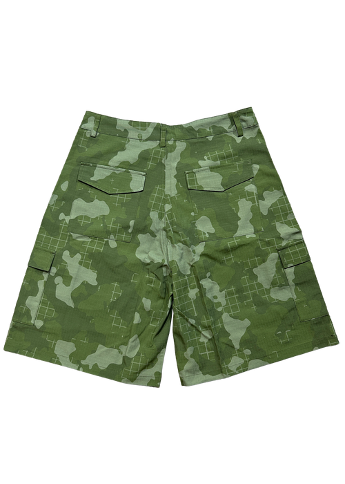 GRID CAMO SHORTS